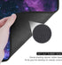 Auhoahsil Mouse Pad, Square Outer Space Mousepad Anti-Slip Rubber Mat with Durable Stitched Edge for Office Gaming,