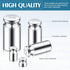 TOODOO 1g 2g 5g 10g 20g Gram Set for Digital Scale Balance and 1 Piece Calibration Weight Tweezer, Silver