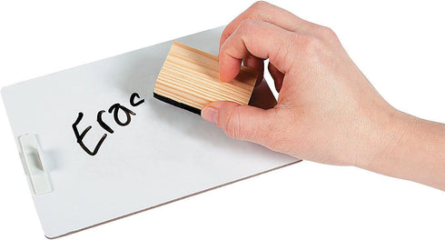 Mini Dry Erase Erasers - Set of 6