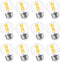 GvvooHome G16.5 LED Bulb Dimmable, 6W, 60 watt Equivalent, 4000K Neutral White