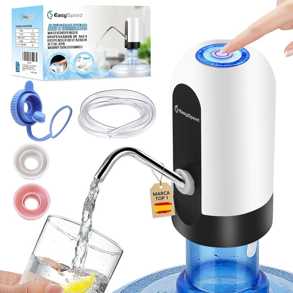 Water Dispenser for 5 Gallon Bottle, Portable Electric Water Pump with 3
