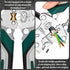 ZHLKHIOP 8-in-1 Set, Stripper8 1 Voltmaster Tool, Multi-Function Electricians Pliers Heavy Duty Wire in wire stripper