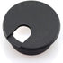 HJ Garden 2pcs 1-1/2 inch Desk Wire Cord Cable Grommets - Hole Cover for Office PC Desk Cable Organizer - Black