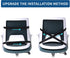 Tailbone, Memory Foam Seat Cushion & Lumbar Support Pillow for Office Chair Car Wheelchair Orthopedic Chair Pad