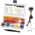 560Pcs Jumper Wire Kit Solderless Flexible Breadboard with 65Pcs Jumper Wires, Tweezers & Plastic Box