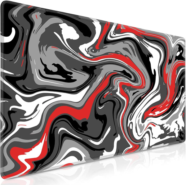 Gaming Mouse Pad, Canjoy Fluid Pattern, 31.5x15.10inch Large Extended Computer Mouse Mat for Gaming