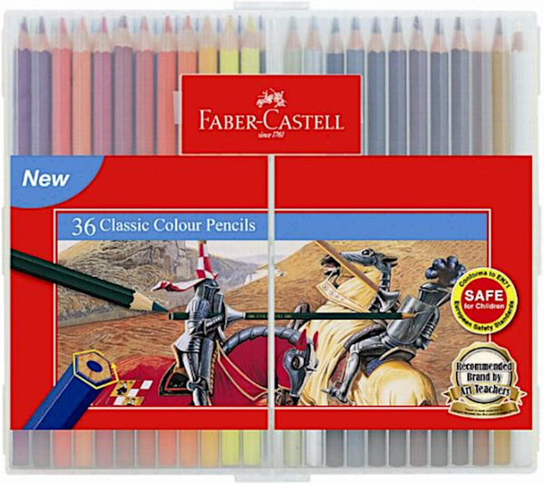 Faber Castell Classic Colour Pencils Sets | 36 Colours by Faber-Castell
