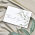 50 Pack Stickers.6 4x6 Crisky Greenery Thank You Greeting Cards with Envelopes & Design Watercolor Greenery Greeting