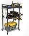 Kripyery 3 Layers Power Tool Organizer Cart for Dad, Heavy Duty Drill Holder