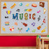 Music Cutouts with Music Notes for Classroom Bulletin Board Decorations and Music Party Themed Birthday Supplies for