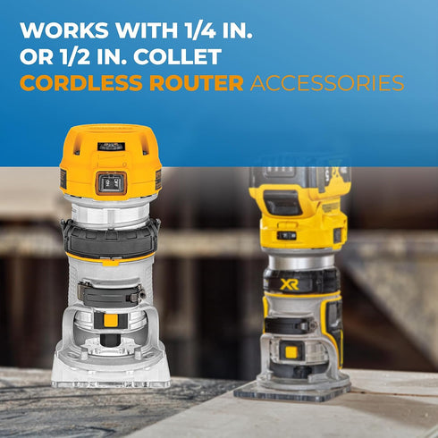 DNP617 1/4 Pokin Centering Cone Compatible with Router, for Fixed Base Compact Router Subbase Centering Pin & Cone