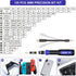 Set 191-Piece 1/4 Inch PS4, STREBITO Precision Screwdriver Multi-Bit Screwdriver Nut Driver Home Improvement Tool