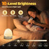 COOLNIGHT Kids,10 Brightness+10 Nursery,Touch+Remote+3600mAh 1h Baby Night Light for Colors Egg Light for Rechargeable