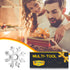 Stocking Stuffers for Men - Multi Tool 2 Pack, 18 in 1 Snowflake Hand Tools, Portable for Outdoors
