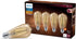 Vintage Spiral ST19 Dimmable LED Light Bulbs, E26 Bulb, Amber 2000K Lightbulb, 300 Lumen, 4 Pack