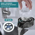 360 Glass Rinser for Kitchen Sink, High Pressure Degree Rotating Spout Glass Rinser with Pull-out Spray Gun Design