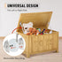 1 Pack | Toys Box Hinges Soft Close - HBL Lid Support Chest Hinges for Wooden Toy Box, Cedar, Storage Trunk & Benches