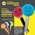 The Original Smiling Handle with Soap Dispensing for Scrub Daddy (Reg. TM) Sponge and Scrub Moji Sponge (Yellow)