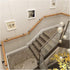 ALDEPO 1Ft-20Ft Non-Slip,2.6Ft Grab Bars Handrails Wooden - Complete Kit, Professional Corridor Non-Slip Stair Railings