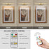 Dimmable 15.75" Inches 3000k Joosenhouse Picture Light Battery Operated Wireless Picture Light with Timer Remote Gold