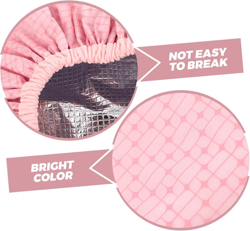 Deep Conditioning Steam Cap for Women - Heat Retention Hair Mask Cap
