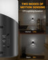 Lyridz Motion Sensor Night Light, LED Plug into Wall, 1-150LM Dimmable Indoor Night Light for Hallway, Stairs