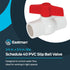 3/4 3/4 Inch 40 150 20113 Eastman x Slip Schedule PVC Quarter Turn Ball Valve, PSI