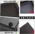 Mesh Pencil Holder Desk Organizers, 3 Compartments Black Pen Holder Storage for Office Accessories