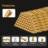 GJOYNY 1/8 Inch 50 PCS Drywall Router Bits - Brocas para Drywall HSS Guide Point Drywall Cutting Bits for Reliable