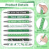 Yeaqee 48 Pcs Motivational Mental Health Awareness Retractable Ballpoint Pens, 1.0 mm Black Ink for Office Charity