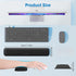 MEKASS Keyboard Wrist Rest, Soft Memory Foam Wrist Support for Keyboard, Keyboard Hand Rest Pad for Wrist Pain Relief