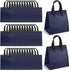 Lyksgir 50 Pcs Insulated Take Away Bags Bulk, Disposable Cooler Bag, Insulated Take