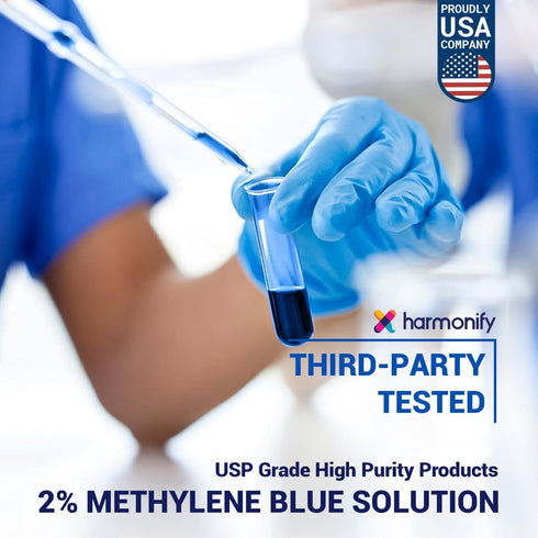 Grade%2, 60 ml 2 Fl.Oz, Methylene Blue USP - Proudly USA Company