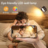 3 Color&10 Dimmable Set 2, 360 Rechargeable Wall Lights, Battery Operated Wall Light, LED Wall Mounted Sconce Light