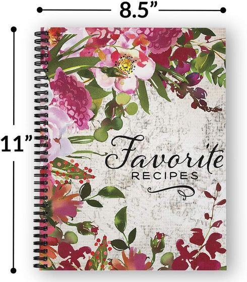 Gotcha Covered Notebooks: Softcover Favorite Recipes Journal, 8.5" x 11", 120 Recipe Pages