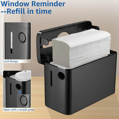 Countertop, Commercial Paper Towel Dispenser Multifold Trifold Paper Towel Holder, Hand Towel Dispenser, Paper Towel