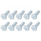 Hex Bolts (1/4-20x3/4") 100Pcs, Carbon Steel Zinc Plated Fully Threaded Hex Head Screw Bolt for Furniture Repair