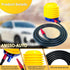 ANGSO-AUTO Manual Hand Smoke Pump Automotive Smoke Machine Leak Detector EVAP Vacuum Diagnostics Tester Battery & Fluid