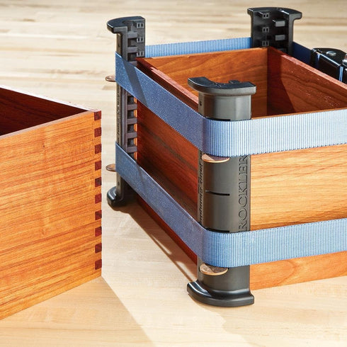Rockler Box Joint Cauls (4-Piece) Perfect Alignment Plastic Cauls Woodworking Tools for Small to Large Sized Boxes Box Joint Clamps for Woodworking (6-3/8") by ROCKLER