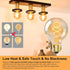 Dimmable Bulbs 60W E26 G25/G80 6W 2200K Bulb, 2 PACK Bulbs Globe LED Vintage Edison Light Equivalent, Base LED Amber