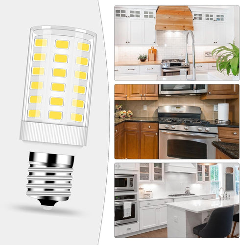 KEI D28x kel 2816x KEI D28a KEL2811 5304517886 LED Refrigerator Light Bulb Replacement - 6W 5000K E17 Intermediate Base
