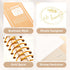 Yoment Small Spiral Notebook, 300 Pages, 5.5”x 7.5” College Ruled Hardcover Journal, A5 White