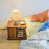 Bulb 5 5 X4. 7 Inch, minkissy Cloth Lamp Shade Vintage Lamp Shade Clip On for Table Lamp/Floor Lamp, X Apricot