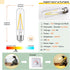 Dimmable Tubular Led Bulb E26 led Light Bulb,T10 T30 Vintage LED Bulbs, 40 watt Equal 4W, 2700K Warm White light Edison Lights Bulbs, AC120V, 400lm, for Chandelier Pendant Lights- 2 pack by Sphoon