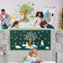 Teling 239 Pcs Season Tree Classroom Bulletin Board Decor, Spring Summer Autumn Winter Cutouts Border Set
