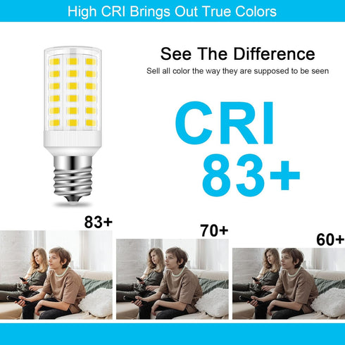 Refrigerator Bulb Kei d28k 4w, Freezer Bulb Kei D28m, E17 Intermediate Base, Pack of 1