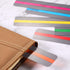 Guided Reading Strips Highlight Strips Colored Overlay Bookmarks Help with Dyslexia for Crystal Children (6 Pieces)