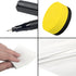 Portable Whiteboard Notebook, Foldable Dry Erase Notepad with Erasable Surface for Work, School, Home - Black, Blue,