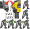 Tape Measure Holder, Tactical Drill Holster with Belt Clip, Small Electrician Tool Pouch for Cordless Tools