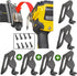 Tape Measure Holder, Tactical Drill Holster with Belt Clip, Small Electrician Tool Pouch for Cordless Tools